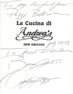 La Cucina di Andrea's New Orleans: Recipes From One of America's Best Northern Italian Restaurants - 41BYZd4nPeL